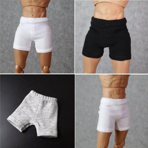 1/6 Soldier Male Short Underpants Model Clothes Accessory For 12'' Action Figure