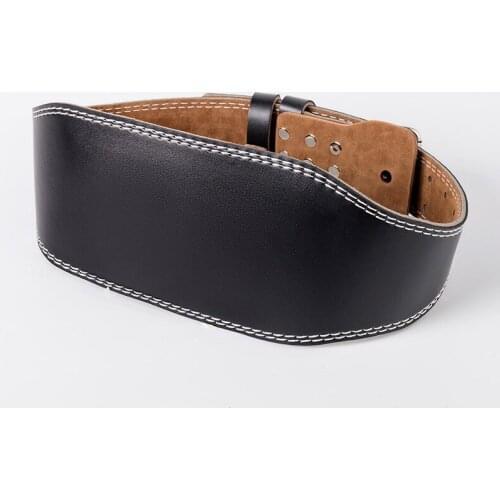 1PCS Weightlifting Belt Leather Men Lumbar Protection Gym Fitness Training Squats Powerlifting Back Weight Lifting Belts