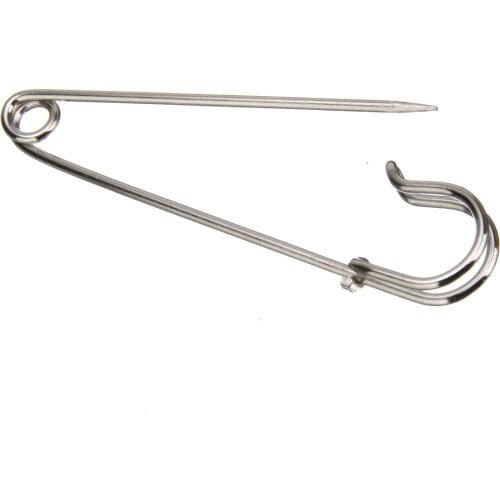 12pcs/set Large Heavy Duty Stainless Steel Big Jumbo Safety Pin Blanket Crafting DIY for Wedding Bouquet Brooch Decoration