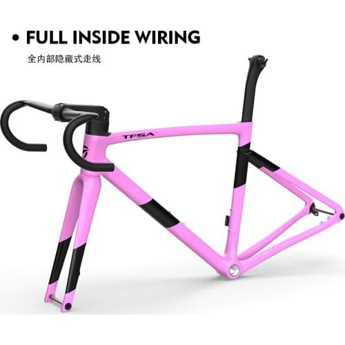 Carbon Road Bike Frame Road Cycling Bicycle Frameset 2021host NO.1 TFSA Brand Frame Clearance Frame Fork Seatpost Carbon Frame
