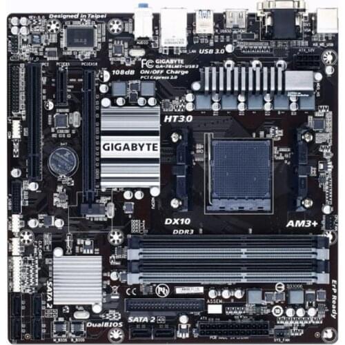 Used AM3 + motherboard for Gigabyte GA-78LMT-USB3 DDR3 up to 32GB USB3.0 SATA3.0 Micro ATX