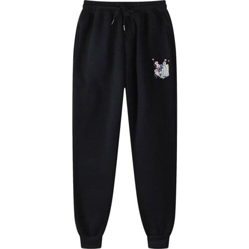 Anime Attack on Titan Ms Joggers Brand Woman Trousers Casual Pants Sweatpants Jogger Fitness Workout Running Sporting Clothing