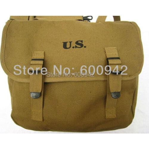 QUALITY WWII USA ARMY M1936 HAVERSACK CANVAS BAG WITH STRAP NEW
