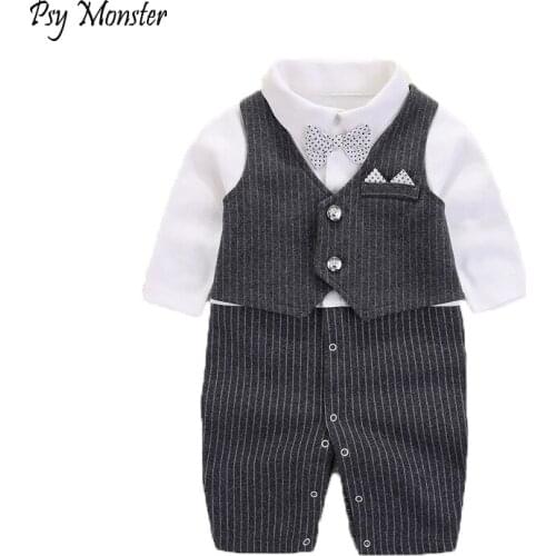New born baby clothes boy sets baby rompers jumpsuit 1 months 3 cotton baby clothing my first birthday photography Set roupa de