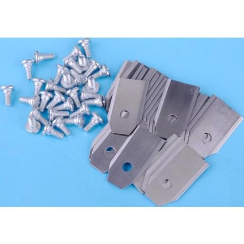 LETAOSK 18x 0.75mm Lawn Auto Mower Blade Fit for Husqvarna 305 308 310 220AC 265ACX Gardena Accessories