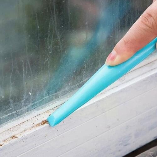 Multipurpose Window Groove Cleaning Cloth Window Cleaning Window Brush Cleaner Clean Brush Clean Windows Slot Tools Slot I8C6