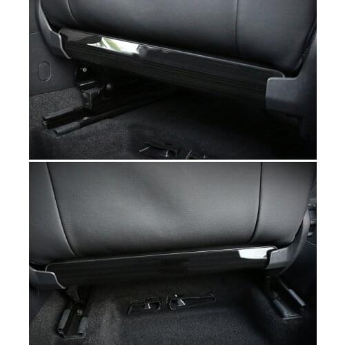 For Volkswagen Passta Jetta Passat CC Polo Bora 2013-2020 Universal Car Seat Anti Kick Board Cover Trim Interior Accessories