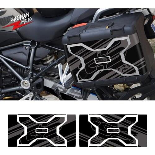 For BMW Motorrad Vario Case 2013-2020 W/ R1250GS R1200GS 40 Year GS Decals Motorcycle Sticker