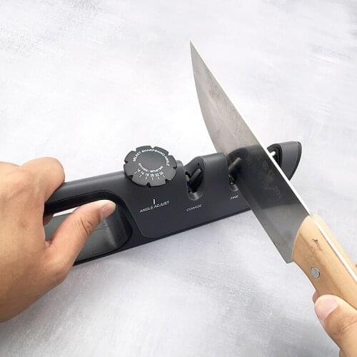 New style sharpener Professional fixed fixed angle sharpener Kitchen restauranthouseholdsharpener3kindsoffrosting3modesanti-skid