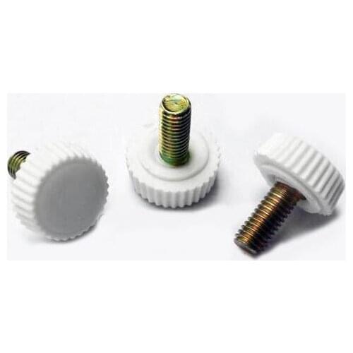 Plastic head hand adjusting Thumb screw M4 m5 m6 plastic handle adjustable screw bolt,Straight kunreled head