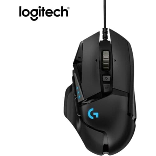 Logitech G502 HERO wired dominates RGB Gaming Mouse Programmable 16000DPI RGB Backlight Game Mice For PUBG LOL Desktop Laptop PC