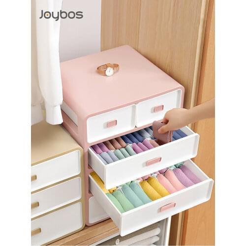 JOYBOS Storage Drawer Closet Organizer Underwear Bra Layer Storage Separate Compartment Sturdy Dormitory Household Cabinet JX33