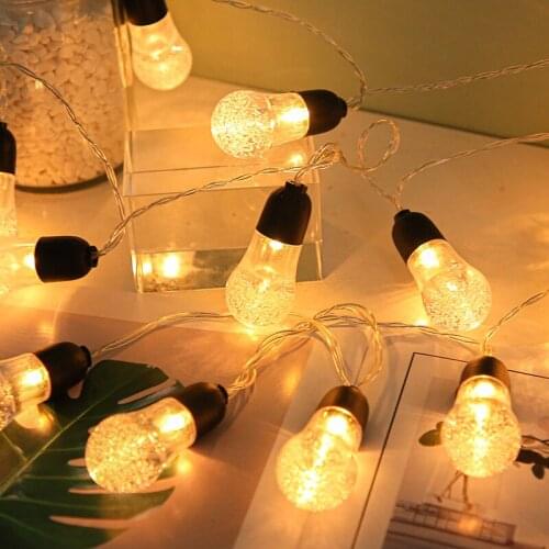 Led String Lights Bulb Outdoor Fairy Lighting Color Christmas Light Decor Indoor Led Lights Wedding String Fairy Lights Garden