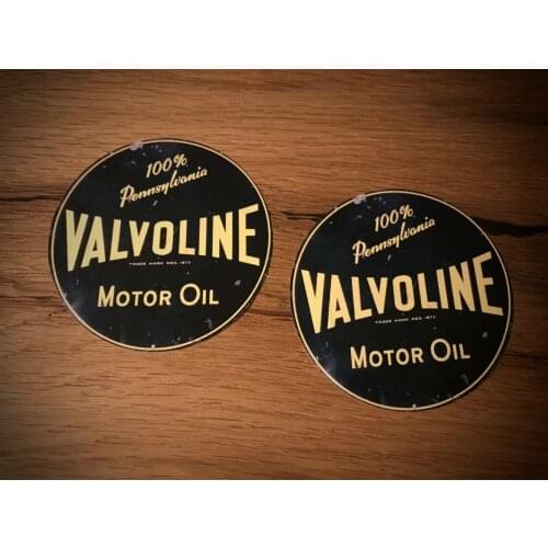Vintage Oil Sticker Retro Look Old School Oldtimer Oil Workshop Garage # 129