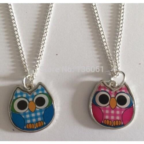 Vintage Silver OWl Yin Yang Anchors Birdcage EARTH Wrench Axe Tiger Head Elephant Choker Necklace Pendant For Women Jewelry X873