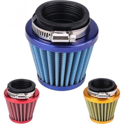 44mm Motorcycle Air Filter for Gy6 150cc ATV Quad 4 Wheeler Go Kart Buggy Moped Motor bike Air Filter