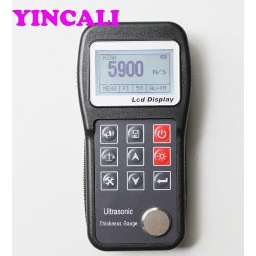 High Accuracy YUT100 Ultrasonic Thickness Gauge Memory for 500 Stored Values Used for most metallic and non-metallic materials