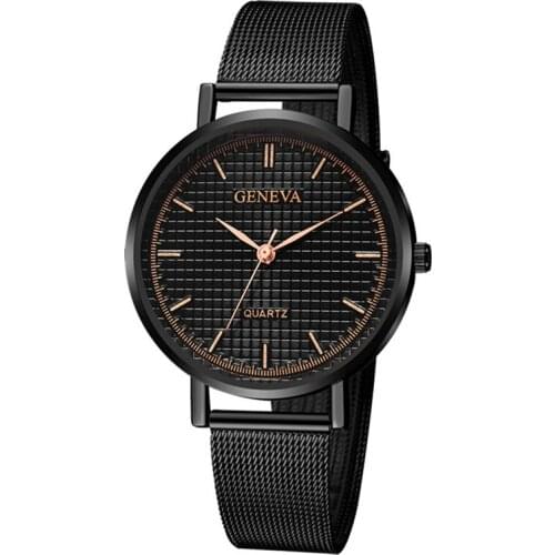 2020 Fashion Womens Watch Gold Mesh Stainless Steel Watches Ladys Top Brand Luxury Casual Clock Gift Reloj Mujer Montre Femme