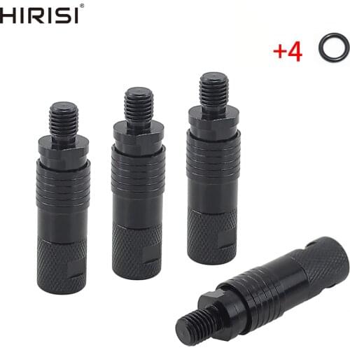 4Pcs carp fishing rod pod connector quick release connector easy to install to bank stick rod pod bite alarms