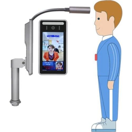 Non Contact Thermometry Thermography Thermal Imaging System Body Temperature Facial Recognition Camera Web Alert entrance Guard