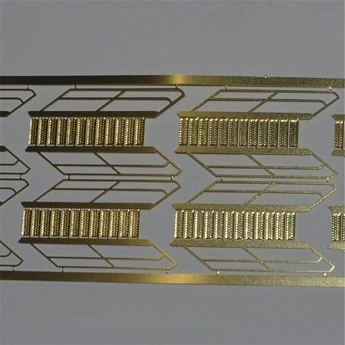 DIY Brass Etching 1:100 Inclined Ladders for RC Simulation Boat Ship Model Making Accessories