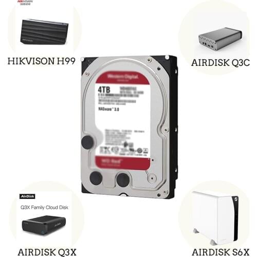 3.5inch HDD 1TB 2TB 4TB 8TB 10TB 12TB for Family NAS Storage Hikvison H99 Airdisk Q3X Q3C S6X STORAGE