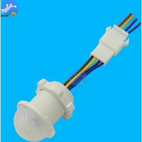 AC 220V 100W Infrared PIR LED Lamp ody Motion Sensor Switch Automatic Light Infrared Control for Induction for Smart Home