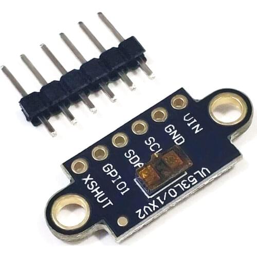 VL53L1X Laser Ranging Flight Time Sensor Module 3V-5V Distance 400cm Measurement Extension Board Module For Arduino