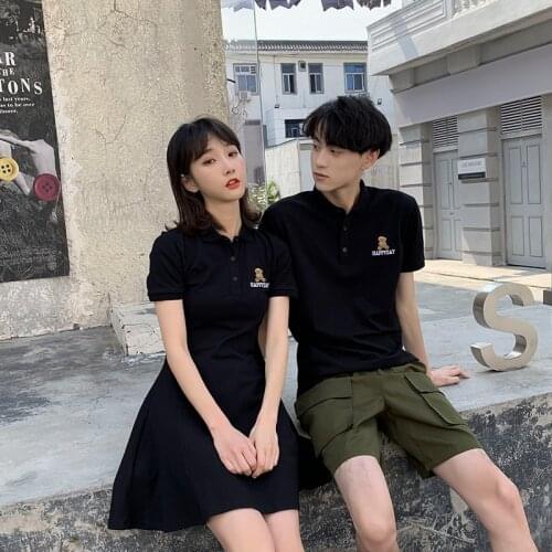 New cargo set female hip hop summer casual students cool college style shorts couples clothes couples clothing