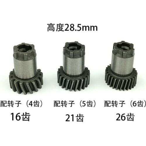 23mmx28mm Fit Drill Type 4 Tooth/5 Tooth/6 Tooth Spiral Bevel Gear Power Tool for Bosch GBH2-24 Hammer Drill