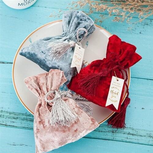 10pcs Soft Velvet Tarot Rune Bag Drawstring Bags Pouch Tassel Gift Bags Candy Jewelry Party Wedding Favor Storage Bags