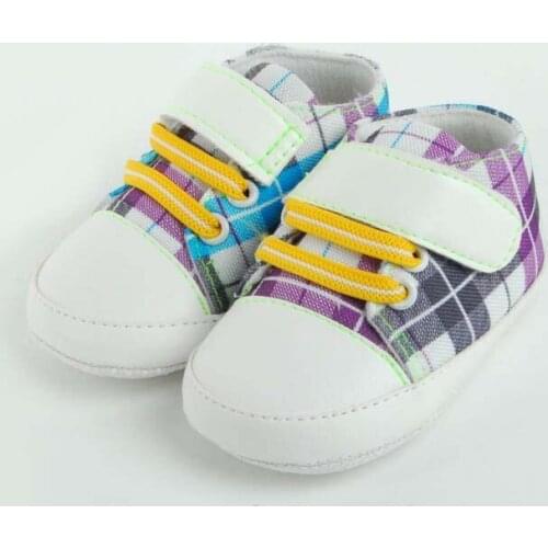 2015 Fashion new plaid slip soft bottom baby toddler shoes 11-12 cm popular Infant baby First Walkers shoes sneakers