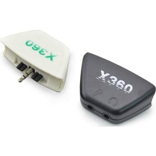 3.5mm Jack Micphone Earphone to 2.5mm Audio Adapter Converter For Microsoft Xbox 360 Controller Gamepad Headset Headphone