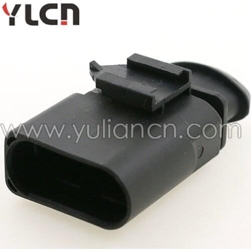 5 Sets 1.5mm 4 pole oxygen sensor lambda sensor plug 1J0 973 804 waterproof auto connectors
