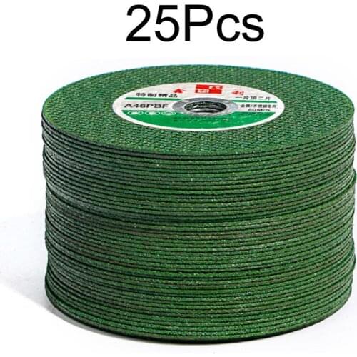 50PCS Cutting Discs 4.5 Inch 100 Angle Grinder Stainless Steel Metal Grinding Wheel Resin Double Mesh Ultra-Thin Polishing Piece