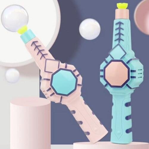 Bubble Machine Automatic Bubble Children Smoke Bubble Blower Kids Funny Bubble Maker Wand Toys Parent-Child Outdoor Games