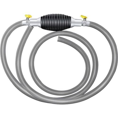 Automobile Manual Car Fuel Transfer Pump Gasoline Fuel Tank Diesel Manual Siphon Fuel Saver Oil Suction Pipe