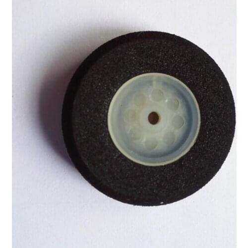 D30 x H11 x 2mm Sponge Wheel with Plastic Hub for RC Electric Scale Airplane