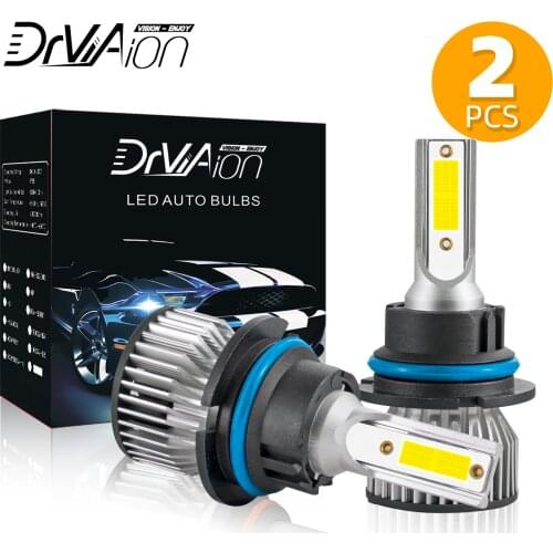 2PC 6000K 9004 HB1 Car Led Headlight Bulbs High Brightness 9004 HB1 Car Light Auto Lamp White Led 9004 HB1 Car Accessories