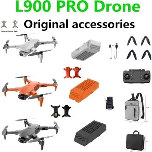 L900 Pro Drone Original Accessories Battery 7.4V 2200mAh Propeller Maple Leaf /USB Cable Use For L900 Drones Spare Parts