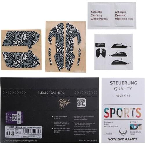 Handmade Mouse Anti-Slip Tape Elastics Refined Side Grips for Razer Viper Mouse Skin Sweat Resistant Pads Tape N2UB