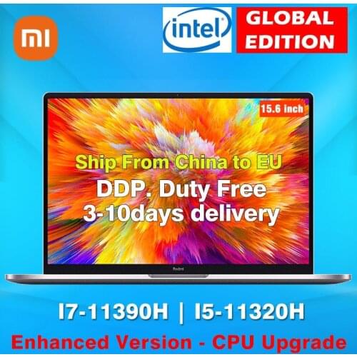New Original Xiaomi Redmibook Pro 15 Notebooks Intel Core i7-11370H/i5-11300H Laptop 15.6 Inch MX450 Windows 10 Computer 16GB