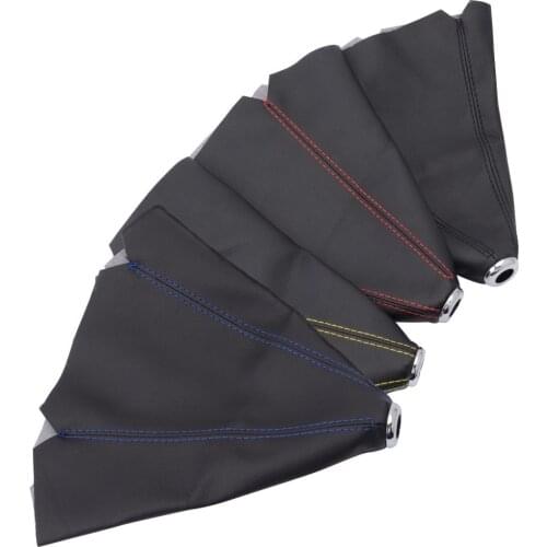 NS Modify Car Shift Knob Shifter Boot Cover Gear Shift Collars Car Gear Shift Collars Covers For VW Golf Bora Jetta MK4