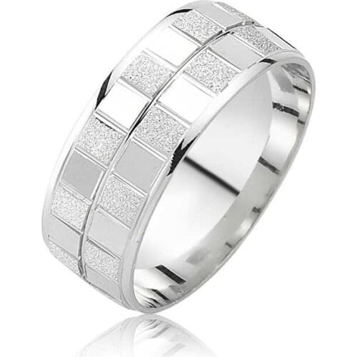 Original silver , Striped Wedding ring, Classic Wedding rings Types