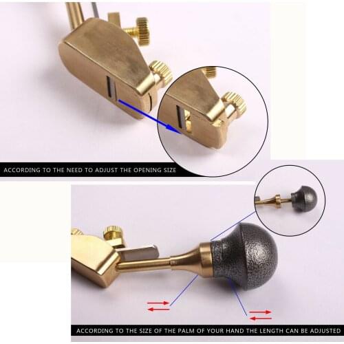 Plane violin making tool Luthier violin tool Adjustable Blade & Handle length