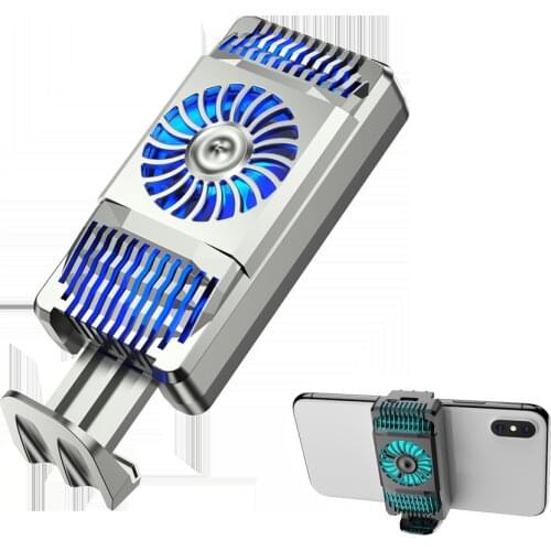 Portable Smart Phone Cooler Gamer Mobile Phone Fan Cooling Pad Universal Cell Smartphone Cooler with Fan Game Cooling