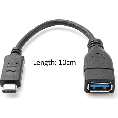 Reversible Design USB 3.0 3.1 Type C Male Connector to A Female OTG Data Cable for Tablet & Mobile Phone