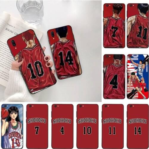 Slam Dunk Sakuragi Haruko Akagi Phone Case For Vivo Y91c Y17 Y51 Y67 Y55 Y7s Y81 Y19 Y97 Y93 V17 vivos5