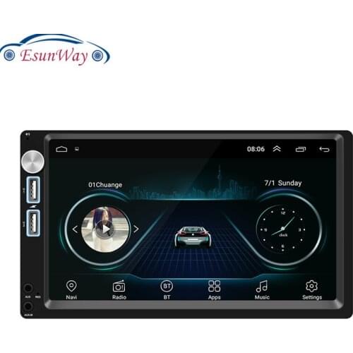 VODOOL A5 7 Zoll Android 8.1 Auto Stereo MP5 MP4 MP3 Player GPS Navi FM Radio Mit Kamera Digital Display WiFi U Disk Kopf Einhei