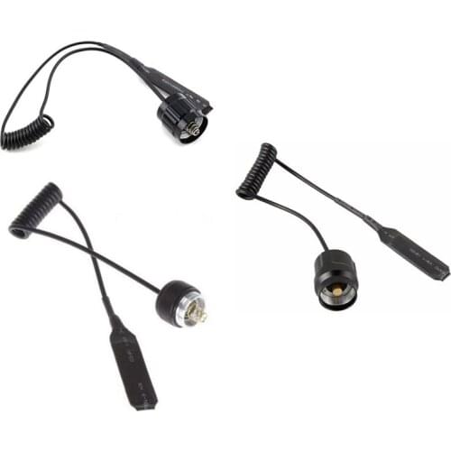 1pcs LED Torch Pressure Remote ON/OFF Switch For WF-501B WF502B C8 XM-L XML2 T6 LED Flashlight Mouse Tail Press Controller